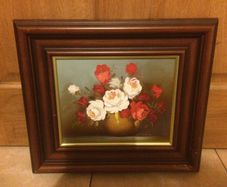 oil painting on board framed free postage