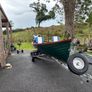17ft boat, calvanised trailer, new engine 15hp Image 10