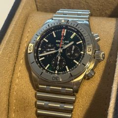 Breitling Chronomat B01 42 Stainless Steel Green