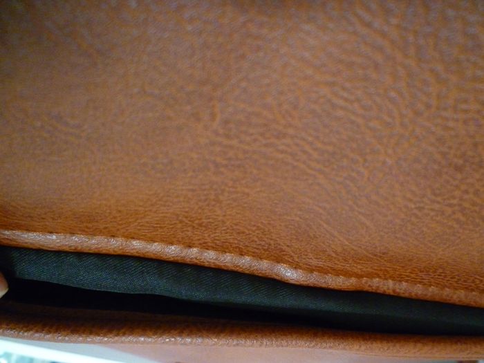 Hand Bag Crossbody Brown Faux Leather Multi Pocket Handbag- Purchased In Carraig Donn