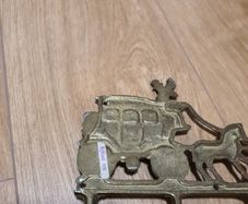 collectable highland arts brass key hanger