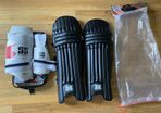 SS Platino Batting pads + SS Aerolite Thigh pads
