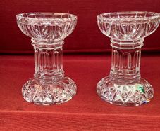 Waterford Crystal Bethany Pillar Candleholders