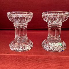Waterford Crystal Bethany Pillar Candleholders