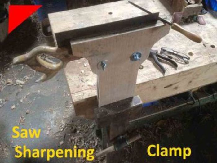 Saw Sharpening Vice