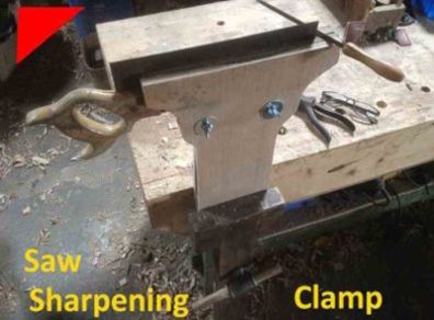 Saw Sharpening Vice
