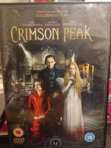 Crimson Peak Dvd Guillermo Del Toro Supernatural Horror