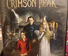 Crimson Peak Dvd Guillermo Del Toro Supernatural Horror