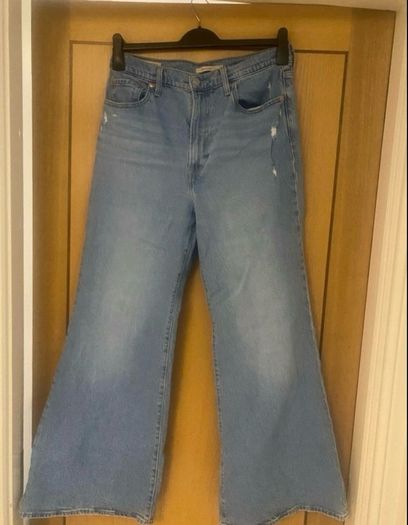 Levi Blue Jeans - Ribcage Wide Leg (W31 L32)