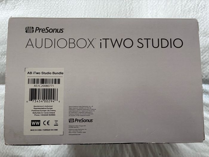 Audiobox itwo Studio