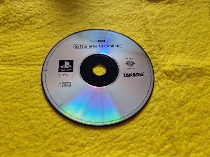 Battle area toshinden  PlayStation1 ps1 PlayStation2 ps2 games Original