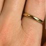 9ct Gold Wedding Ring, New Image 2