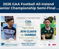 Dublin v kerry 2 tickets 12/7/2026