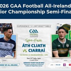 Dublin v kerry 2 tickets 12/7/2026