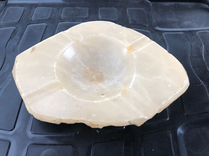 Vintage Italian Alabaster Ashtray