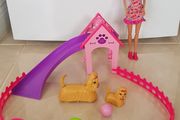 Barbie Puppy Play Park