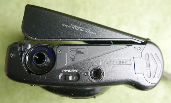 Vintage Fuji DL-95 Super 35mm Film Camera with Panorama & Macro, Retro Point and Shoot Camera