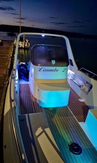 Boat Rare Neptune Barge 750 Open Deck Sports Boat