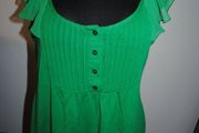 Wallis green top size UK14 EU42 Postage included