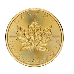 3no of 1oz gold coins Maple Leaf 999.9