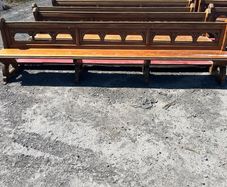 church pews
