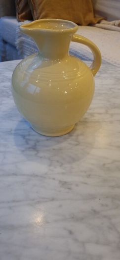 Vintage Fiesta Ware Yellow Jug