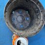 20 black plastic flower pots Image 3