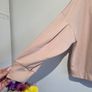Brand New Gallery Dunnes Stores Marais Half Zip Cream Sweatshirt XL (48-50) Image 3