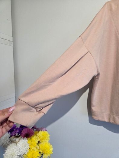 Brand New Gallery Dunnes Stores Marais Half Zip Cream Sweatshirt XL (48-50)