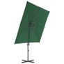 Outdoor Umbrella with Portable Base Green Image 3