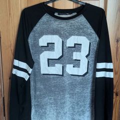Varsity Sport Long Sleeve Top Size L