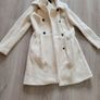 Cream ladies coat size 12 Image 2