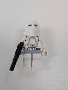 100% Lego Snowtrooper, Light Bluish Gray Hips, White Hands Hoth Stormtrooper