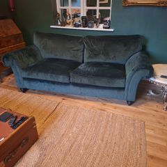 Velvet sofa