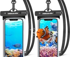 FREE EXPRESS SHIPPING Waterproof Phone Case, 2-Pack IPX8 Universal Waterproof Phone Pouch Dry Bag for iPhone 15 14 13 12 11 Pro Max XR X XS SE 2022 8 Plus Samsung S23 S22 Ultra S21Huawei