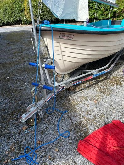 OSM 13ft 5in 404 fibreglass clinker boat