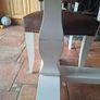 Extendable dining table and chairs. Image 2