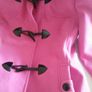 Pink Winter Jacket with Hood - Size 12 Image 5