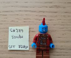 lego sh0379 yondu, set superheroes 76080