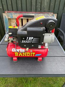 Clarke Bandit, 1hp compresssor