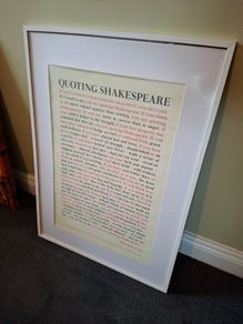 White photo frame