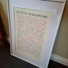 White photo frame