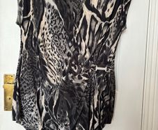 Animal Print Top (Size 14)