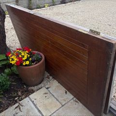 Garage Doors Solid Heavy Teak