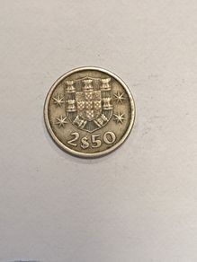 Portugal 2.5 Escudos Coin