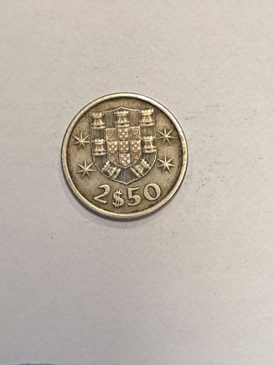 Portugal 2.5 Escudos Coin
