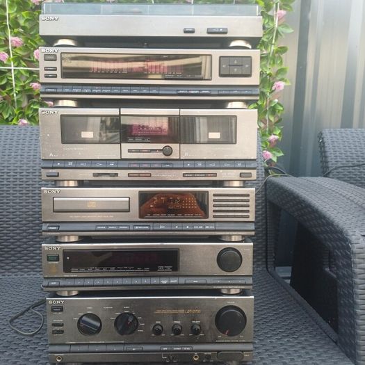 Vintage Hi-Fi Gold Sony flagship Highly sought-after Seperate Component System