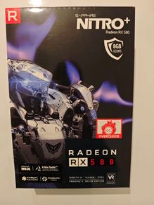 Sapphire Nitro+ Radeon RX 580 8GB Overclock Edition  Excellent Condition