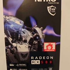 Sapphire Nitro+ Radeon RX 580 8GB Overclock Edition  Excellent Condition