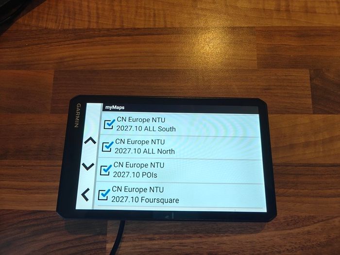 Garmin Dezl LGV710 HGV sat nav - Eircodes - Europe map 2027